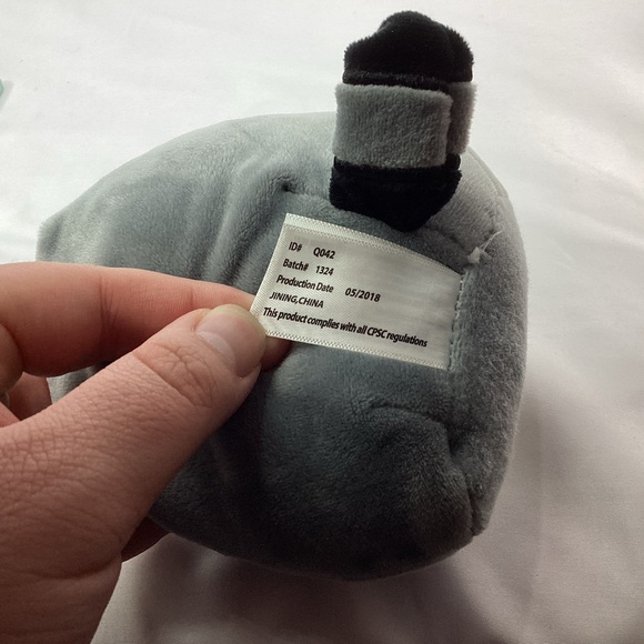 Squishmallows Plush Raccoon 5” Stuffed Animal Toy Kellytoy Gray Trash Panda - Picture 8 of 10